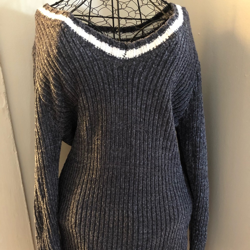 Charlotte Russe gray sweater dress